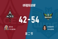 WNBA季前赛:飞翼第二节领先王牌12分,西格里斯特得到12分,威尔逊得到11分