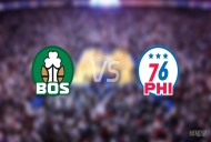 NBA东部第一轮凯尔特人vs76人全场高清中文录像回放(2026年05月01日)