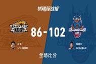 CBA12进8：山东以102-86战胜辽宁，珀塞尔23+2+6