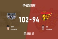 CBA北京vs广东战报：102-94，曾凡博23+2