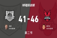 毕尔巴鄂vs格拉纳达:半场结束,毕尔巴鄂41-46格拉纳达,博齐克得到16分