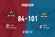 WNBA季前赛:詹姆斯18+4+2,飞翼以101-84战胜王牌